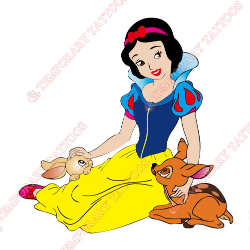 Snow White Customize Temporary Tattoos Stickers NO.3624
